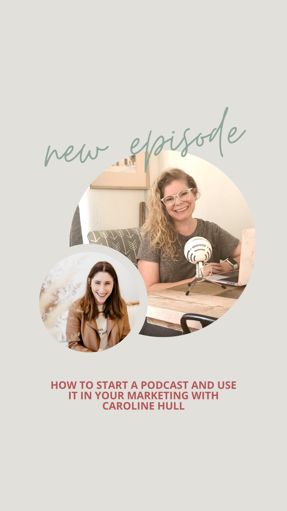 Taking Action Podcast | Episode 15: How to start a podcast and use it in your marketing with Caroline Hull | With Hannah Murphy #businesstips #growyourbusiness #productivity